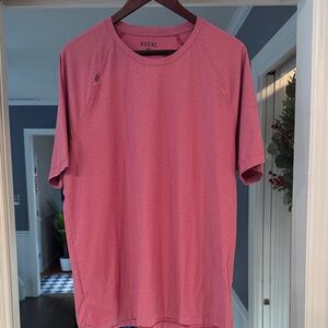 Rhone Men's Short Sleeve Reign Tee in Pink, Size XL